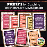Motivational Poster Set for Instructional Coaching/Staff D