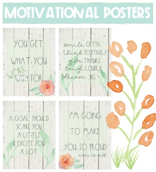 Preview of Motivational Posters