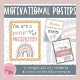 Motivational Posters | Inspirational Quotes | BOHO RAINBOW