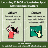 Motivational Posters - Learning is Not a Spectator Sport