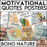 Motivational Posters featuring Boho Style Décor
