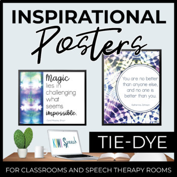 Motivational Posters for Classroom Decor and Speech Therapy Room Decor ...