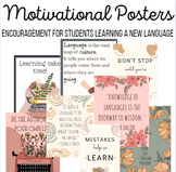 Motivational Posters for Learning a New Language