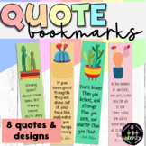 Motivational Quote Bookmarks - Back to School Gift - Readi