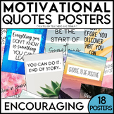 Motivational Quotes Posters featuring Encouraging Words
