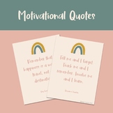 Motivational Quotes for Bulletin Boards