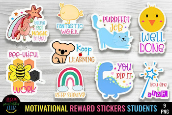 Distance Learning Digital Stickers Pack