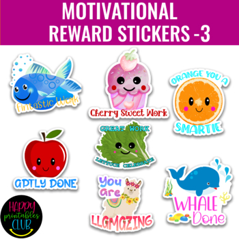 Reward Stickers Clipart Classroom/school Motivational Reward Stickers Good  Job Reward Stickers Back to School Stickers SVG and PNG (Instant Download)  