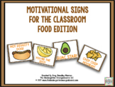 Motivational Signs - Food Theme