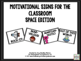 Motivational Signs - Space Theme
