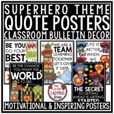 Superhero Theme Class Decor Back to School Bulletin Board 