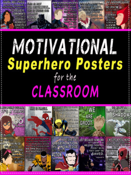 Preview of 20 Motivational Superhero Posters