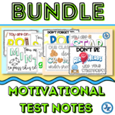 Motivational Test Notes & Tags | GROWING BUNDLE