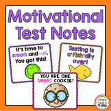 Motivational Testing Notes for Students - Encouragement fo