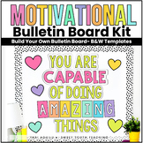 Motivational Testing Bulletin Board Kit | You Are Capable 