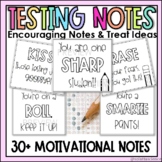 Motivational Testing Notes | Student Encouragement | Black