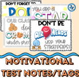 Motivational Testing Notes & Treat Tags | VOLUME 1