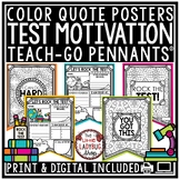 Positive Affirmation Testing Motivation Coloring Pages Tes
