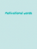 Motivational Words