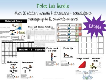 Preview of Motor Lab Bundle
