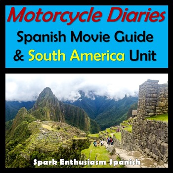 Preview of Motorcycle Diaries Complete Movie Packet in Spanish / Diarios de Motocicleta