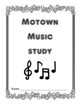 Preview of Motown Music Study