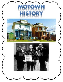 Preview of Motown Simple History