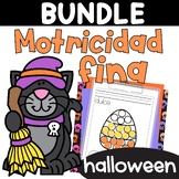 Motricidad fina Actividades Halloween in Spanish Fine Moto