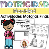 Motricidad fina Navidad. Christmas Fine motor Activities. Spanish