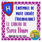 Mots Cachés | Le Cadeau de Super Hakim | FRENCH Vocabulary