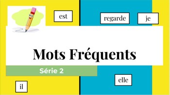 Preview of Mots Fréquents - Série 2
