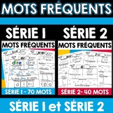 Mots fréquents (Série 1 et 2) - French Sight Words - Frenc