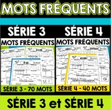 Mots fréquents - Échantillon GRATUIT - French Sight Words