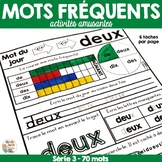 Mots fréquents en français - SÉRIE 3 - French Sight Words