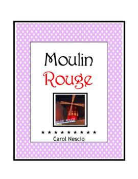 Preview of Moulin Rouge ~ Movie Guide + Word Search ~ Toulouse-Lautrec