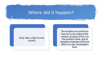 mount etna case study a level