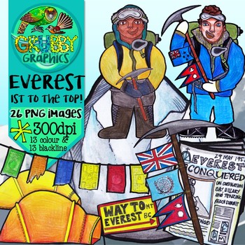 Preview of Mount Everest Clip Art