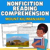 Mount Kilimanjaro Informational Passages & Worksheet Nonfi