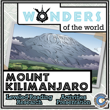 Preview of Mount Kilimanjaro - Leveled Reading, Slides, Printables, Activities & Digital IB