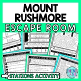 Mount Rushmore Escape Room Stations - Reading Comprehensio