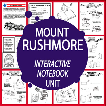 Preview of Mount Rushmore National Symbols & Landmarks (American Symbols) Lesson 