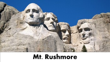 Preview of Mount Rushmore PowerPoint