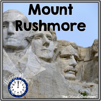Preview of Mount Rushmore and South Dakota Unit - History and Reading - Print and Digital