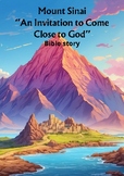 Mount Sinai An Invitation to Come Close to God bible story