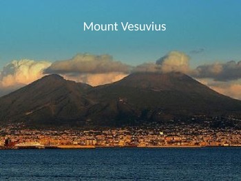 Preview of Mount Vesuvius Power Point - History Facts Pompeii Info Pictures Review