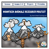 Mountain Animals Research Project With Rubric