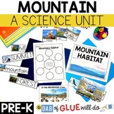 Mountain Habitat Science Lessons and Activities for Pre-K