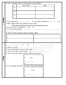 Mountain Math - 3rd Grade by mssem | Teachers Pay Teachers