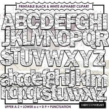 mountain printable bulletin board letters alphabet clipart png