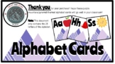Mountain/Pyramid Themed Alphabet Cards